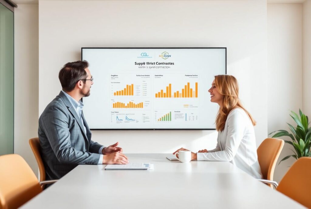 Adviesgesprek over ICT-contracten